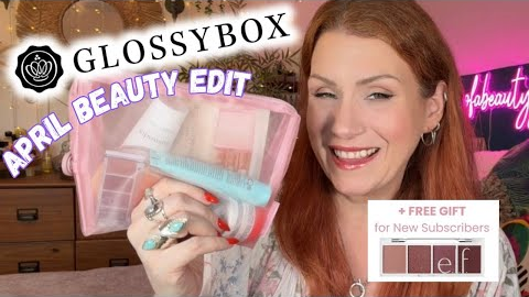 Glossybox April Beauty Box Unboxing | Freebies & Choices 