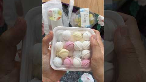 Japanese snacks !! 😍🥰 #unboxing  #shorts #cute #snacks #food #japan #asmr