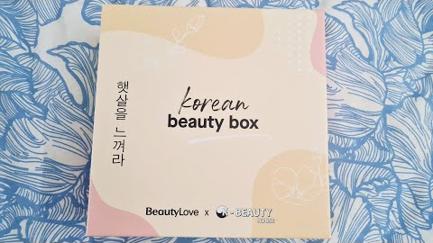 New 2. Korean Beauty Box von #beautylove  und K-BEAUTY HOUSE Vorverkauf unboxing