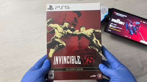 Unboxing Invincible VS Collectors Edition Ps5