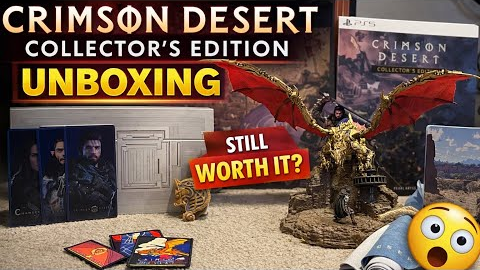 Crimson Desert Collector’s Edition UNBOXING… Was It Worth The Wait?