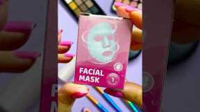 ASMR Makeup Set Satisfying with Unboxing & Review Pink Sounds Video Facial Mask