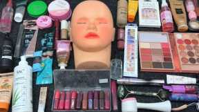 Satisfying ASMR Makeup Unboxing 💄 Mannequin Face Transformation in 4:04 Minutes
