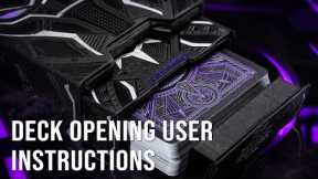 Black Panther | Deck Opening User Instructions