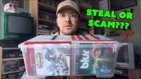 I bought 35 PS3 games for $50... steal or scam?
