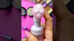 ASMR Makeup Set Satisfying with Unboxing & Review Pink Sounds Video Skincare