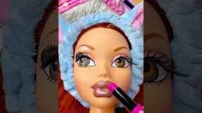 Makeup Transformation ASMR Makeup Things Mannequin Skincare Satisfying unboxing No talking pink lips