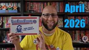 Video Games Monthly Unboxing: April 2026 | Captain Algebra