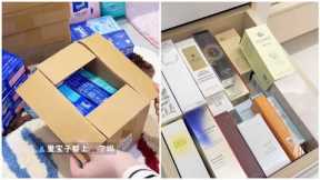 Asmr Unboxing Sound! Aahan Asmr #asmrsounds #unboxing #cosmetics #skincare #home #asmr episode 361