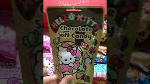  Unboxing video!! #mystery #SnackBox  #HelloKitty #UnBoxingVideo ￼￼￼#food￼