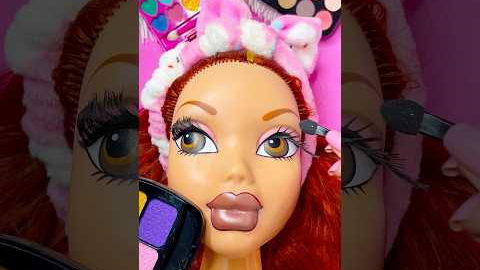 ASMR Satisfying with Unboxing & Review Mannequin Makeup Skincare Sounds Video Fast Rainbow Eyeshadow