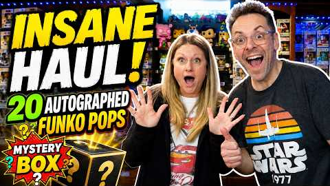 Massive Grails & Autographs Unboxing! Plus Funko 411 Mystery Box