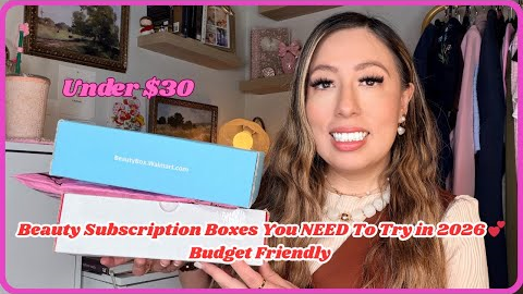 Best Beauty Subscription Boxes Under $30 💄 Affordable Monthly Beauty Boxes Worth Trying!