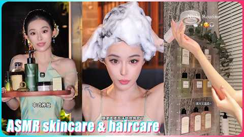 Mitsuisen☘️Aesthetic ASMR Skincare & Haircare Routines✨Satisfying skincare asmr🍃Beauty Secrets🌿521