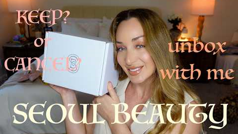 🤍🩵 Seoul Beauty February Unboxing | K-Beauty Subscription Box Reveal & First Impressions ✨