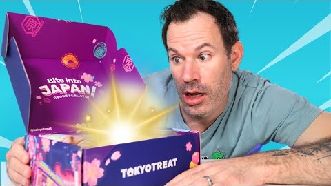 Unboxing Japan's #1 Snack Box | Taste Test Reaction