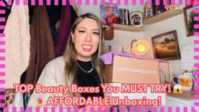 “Best Affordable Beauty Subscription Boxes of 2025 💄📦 | Viral Unboxing + Honest Review!