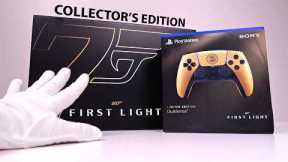 Unboxing 007 FIRST LIGHT DualSense + Collector's Edition (PS5 Pro Gameplay)