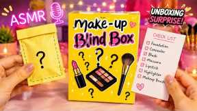 ASMR Makeup Blind Box Unboxing 💄✨ What’s Inside the Mystery Box?!