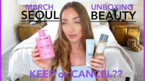 March Seoul Beauty Box Reveal 💜🌸 Viral Korean Skincare | Is It Worth It?