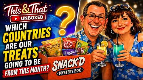 Snack'd mystery box . What's inside this months subscription box ?