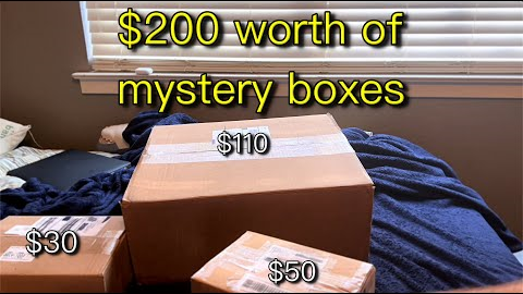 I Bought $200 Worth of Video Game Mystery Boxes...