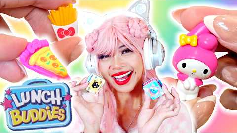 UNBOXING A BUNCH OF LUNCH BUDDIES! Sanrio and Care Bears