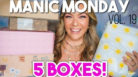 Manic Monday Vol.19 | 5 Subscription Boxes 2026 + Coupon Codes | NEW SUBSCRIPTION BOX