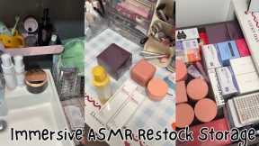 {ASMR ✨} Immersive Skincare Restock | Satisfying Unboxing Haul 📦🛒 | Beauty Products Organization.#yt