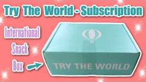 Try The World International Food Subscription Box!