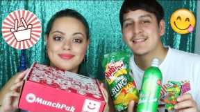 MUNCHPAK Unboxing w/ Jose ^_^| TRYING UNIQUE SNACKS