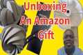 Unboxing a gift purchased using 