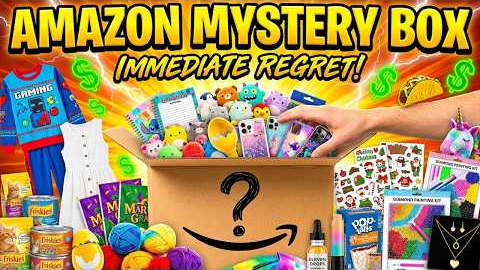 Amazon Mystery Box Unboxing: Kids Gaming Sets, Jewelry & Diamond Painting