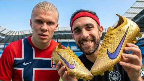 I Surprised Haaland With Custom Shoes