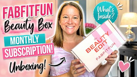 FabFitFun Beauty Box 💄 Monthly Subscription Unboxing