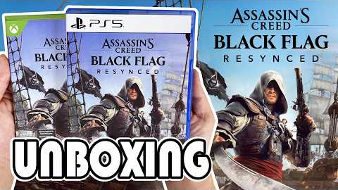 Assassin's Creed Black Flag Resynced (PS5/XSX) Unboxing