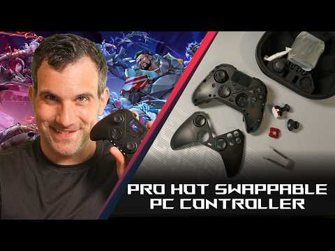 Our most customizable controller yet! ROG Raikiri II Pro PC unboxing