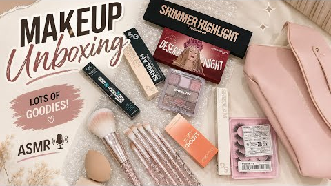 New Makeup Unboxing ASMR| Satisfying , No Talking #asmr #unboxing #makeup 