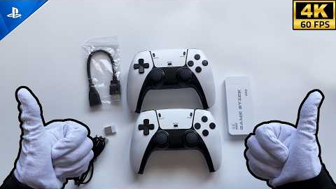 M15 2.4G Wireless Game Stick Unboxing & Review! (FAKE PS5) 4K 60FPS