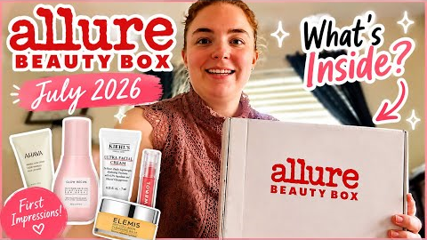 ✨ Allure Beauty Box July 2026 Unboxing | Is This Month’s Box Worth It?