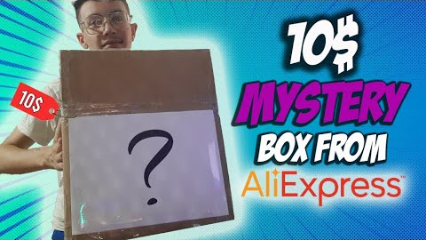 UNBOXING A 10$ MYSTERY BOX I GOT FROM AliExpress!!