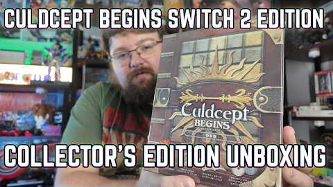 Unboxing the Culdcept Begins Collector's Edition for Switch 2