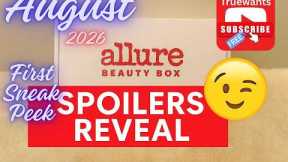 Allure August 2026 Beauty Box SPOILERS — In‑Depth Product Breakdown • First Sneak Peek Reveal!!