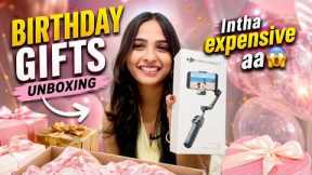 My Birthday Gifts Unboxing😍 | Kavya Mee Inti Telugammai #subscribe #trending #giftsunboxing