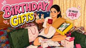 🎁 Unboxing My 26th Birthday Gifts... Every Gift Is Filled With Love ❤️🥹 | Thank you @binal-0101 