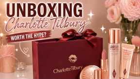 ASMR Charlotte Tilbury Unboxing ✨ Is It Worth the Hype? Luxury Beauty Haul
