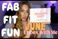 🍊🩵 JUNE FABFITFUN BEAUTY EDIT BOX