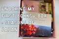 Unboxing my first Bokksu box -