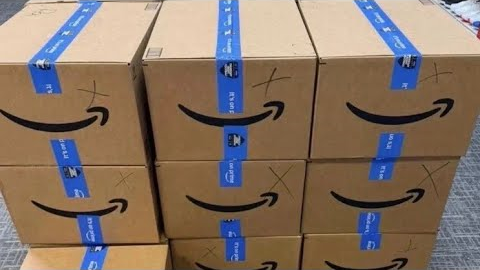 Behind eBay Amazon mystery box