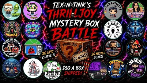 Unboxing Thrilljoy - Mystery Box Battle!